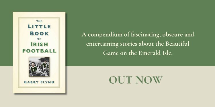 'The Little Book of Irish Football' is a compendium of fascinating, obscure and entertaining stories about the Beautiful Game on the Emerald Isle. 
Out now, order here 📗: buff.ly/4fZx0T5 #Football #History #Irishhistory