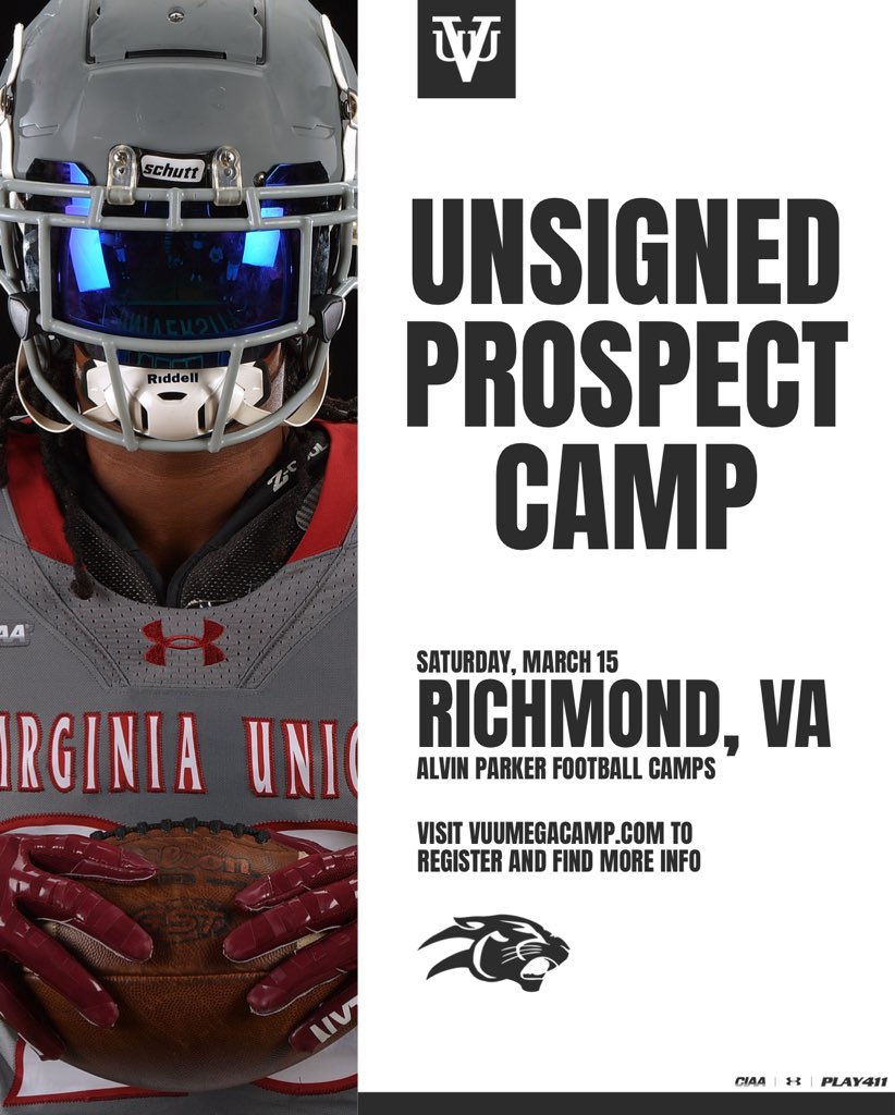 Didn’t get signed yesterday? Do you have what it takes to play on the collegiate level? Come workout at our Unsigned Prospect Camp and “SHOW US”. Saturday March 15th Link below to register: 
vuumegacamp.com/content/2025-c…