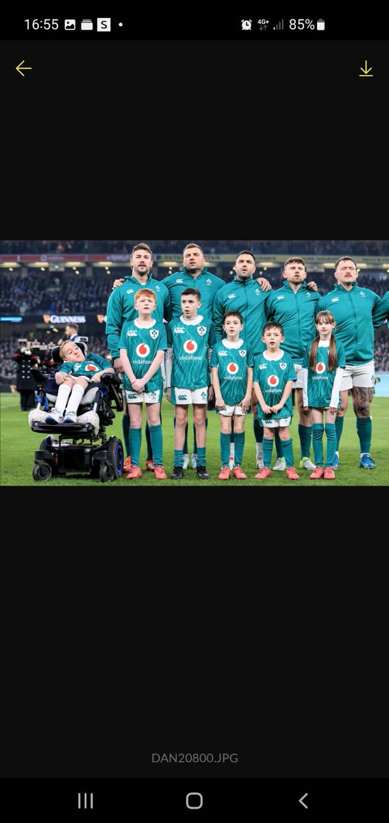 Big Thanks to <a href="/IrishRugby/">Irish Rugby</a> For making Tom’s Birthday A Day to Remember <a href="/leinsterrugby/">Leinster Rugby</a>.