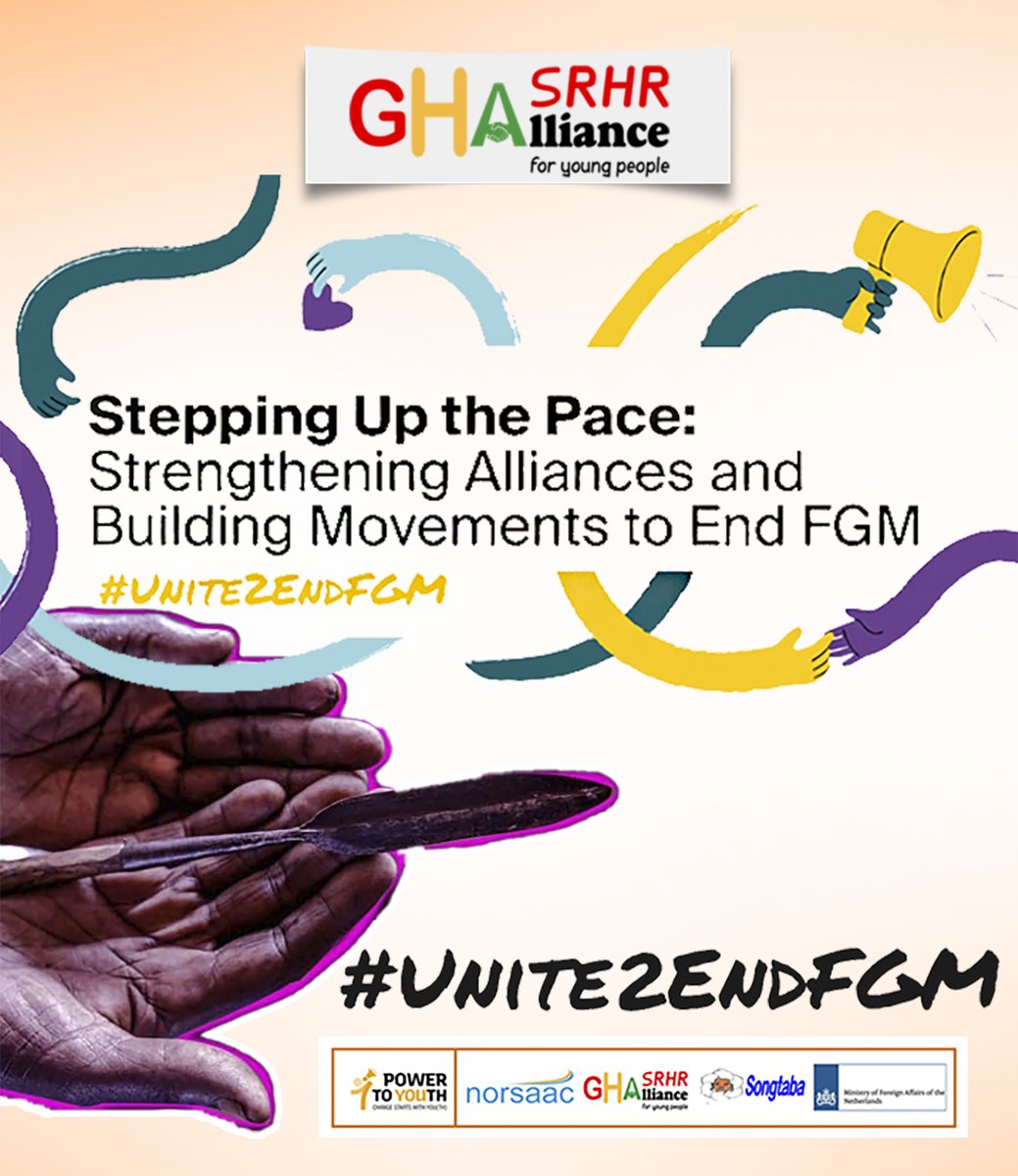 TheGHAlliance's tweet photo. 🚨 DYK??
FGM is largely practiced in Northern Ghana?, especially within the Upper East Region, which is  attributed to cross-border activities with at least 30 out of 1,000 females?

We need to Step Up the Pace and remind community leaders of their influence to end this practice. https://t.co/APOzYnWfGf