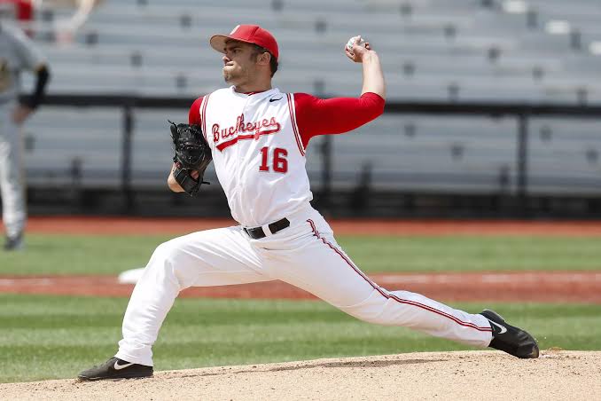 Buckeyedrew33's tweet image. 8 days until @OhioStateBASE is back on the diamond. Pitcher Tanner Tully won 18 games during his time in Columbus with 175 career K's.   Go Bucks ⚾ 
#OhioStateBaseball