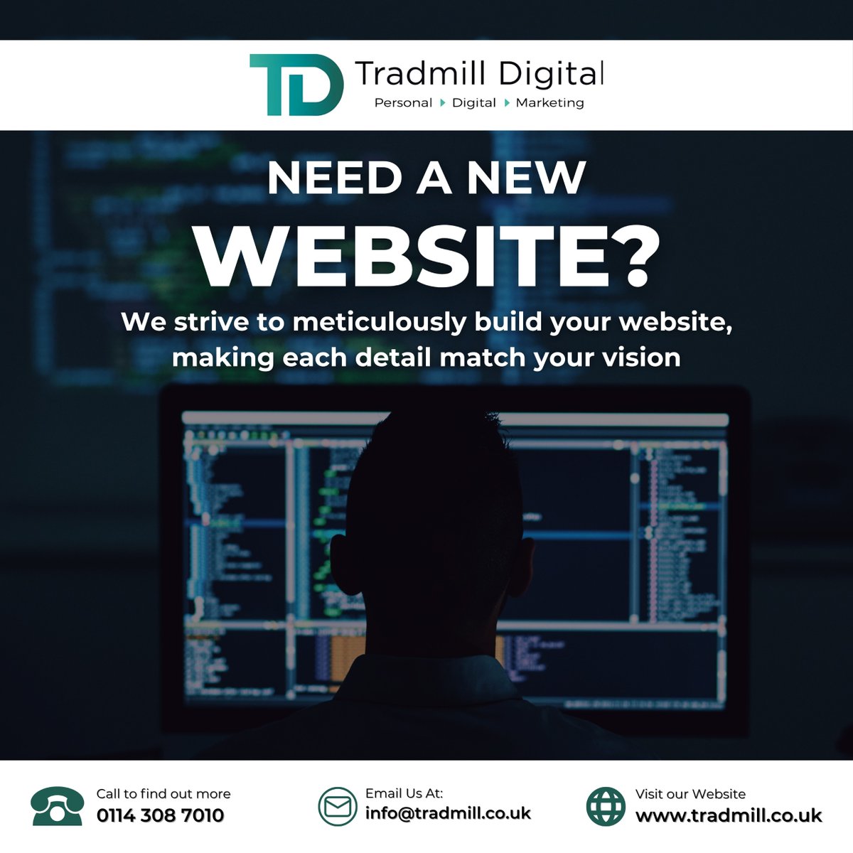 tradmilldigital's tweet photo. 💻 Need a New Website?

At Tradmill Digital Marketing, we’re passionate about bringing your vision to life. We take the time to meticulously craft your website, ensuring that every detail aligns with what you’ve imagined.  🌟

Book a call now with me directly.

Paul https://t.co/4kl1vRw29Z