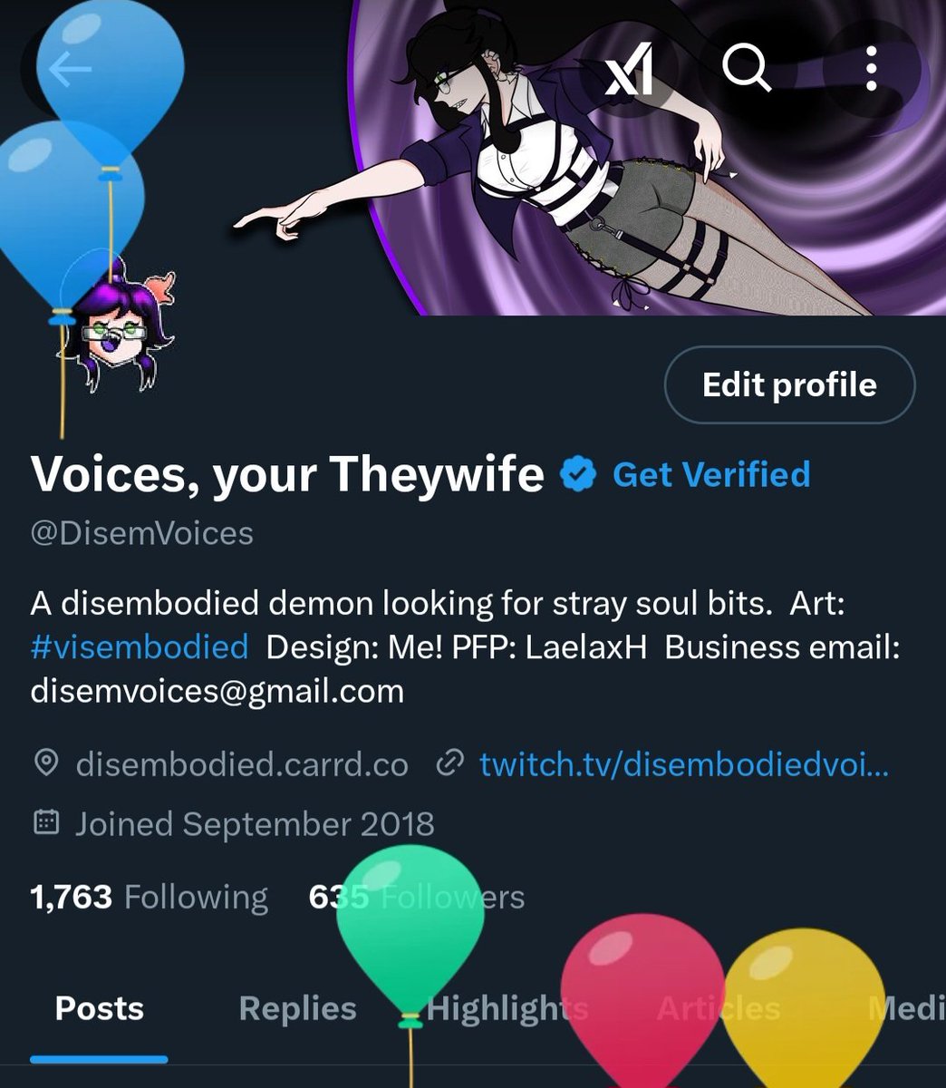 Voices, your Theywife tweet media