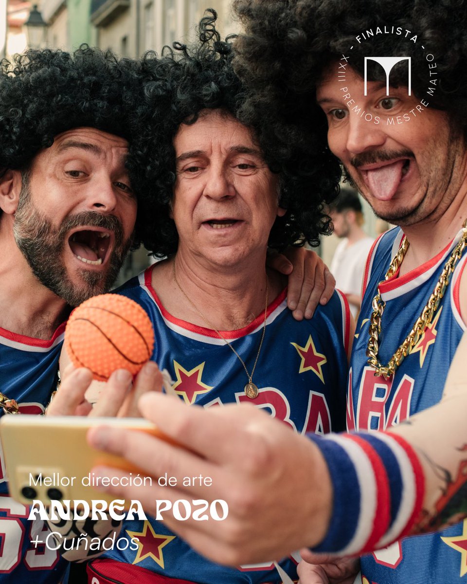 AcademiaGalegaA's tweet photo. XXIII #PremiosMestreMateo | MELLOR DIRECCIÓN DE ARTE

🟣 ANDREA POZO | +Cuñados
🟣 CURRU GARABAL | Tratamos demasiado bien a las mujeres
🟣 ELIA ROBLES | As Neves
🟣 INÉS RODRÍGUEZ | Rapa https://t.co/kPOazEWNH3