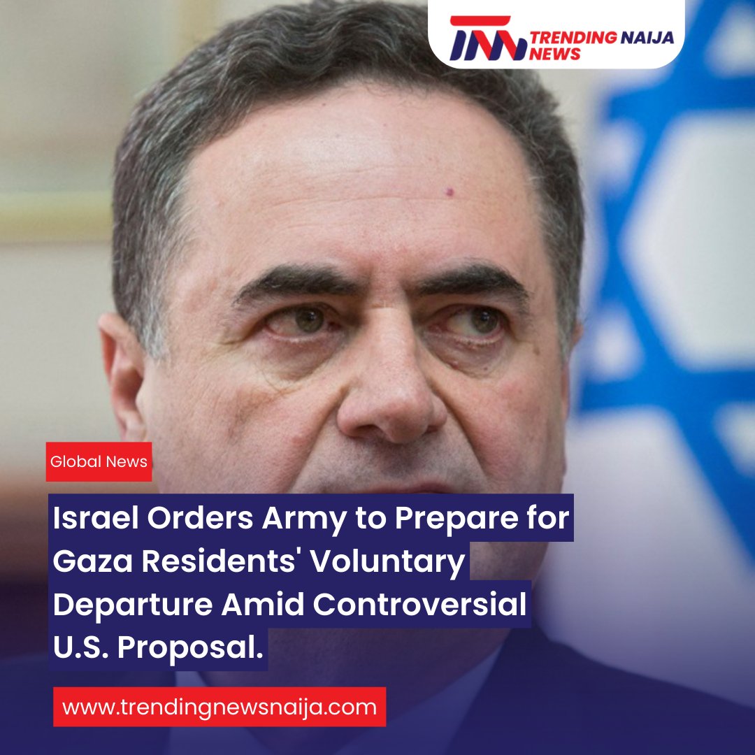 Trendnaijanews's tweet image. Israel Orders Army to Prepare for Gaza Residents' Voluntary Departure Amid Controversial U.S. Proposal. read more at trendingnaijanews.com/israel-orders-…

#IsraelGaza #GazaResidents #USProposal #IsraelArmy #MiddleEastTensions #VoluntaryDeparture