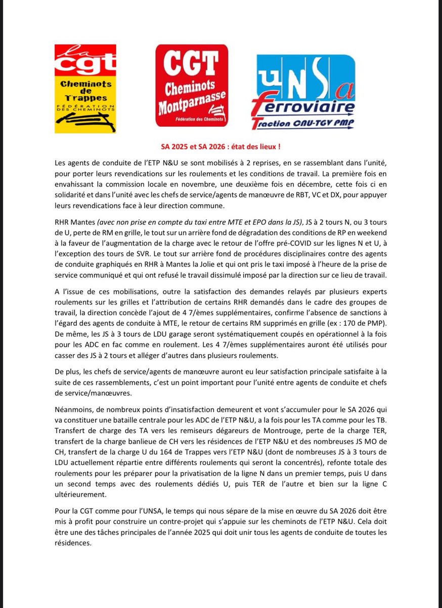 SA 2025 et SA 2026 : états des lieux !