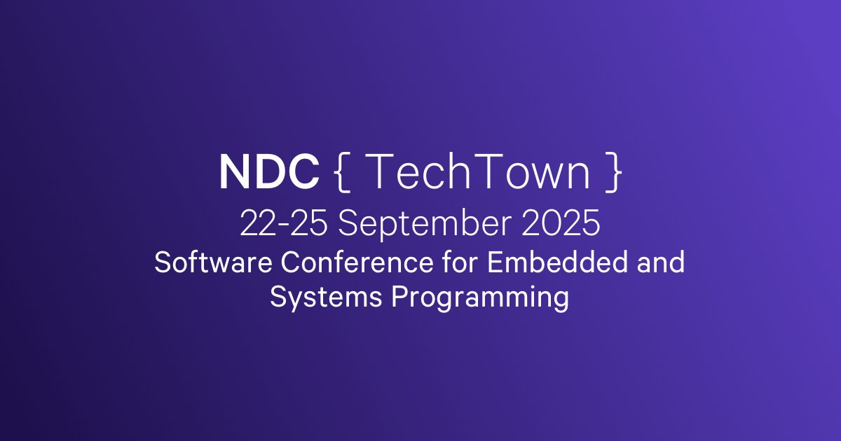 NDC Conferences tweet media