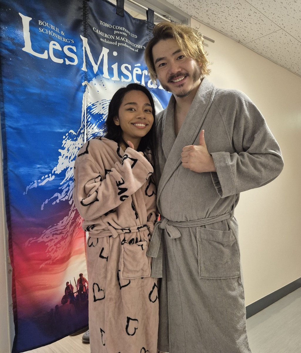 ミュージカル 「レ・ミゼラブル」 マチネ公演 自分の千秋楽公演でした