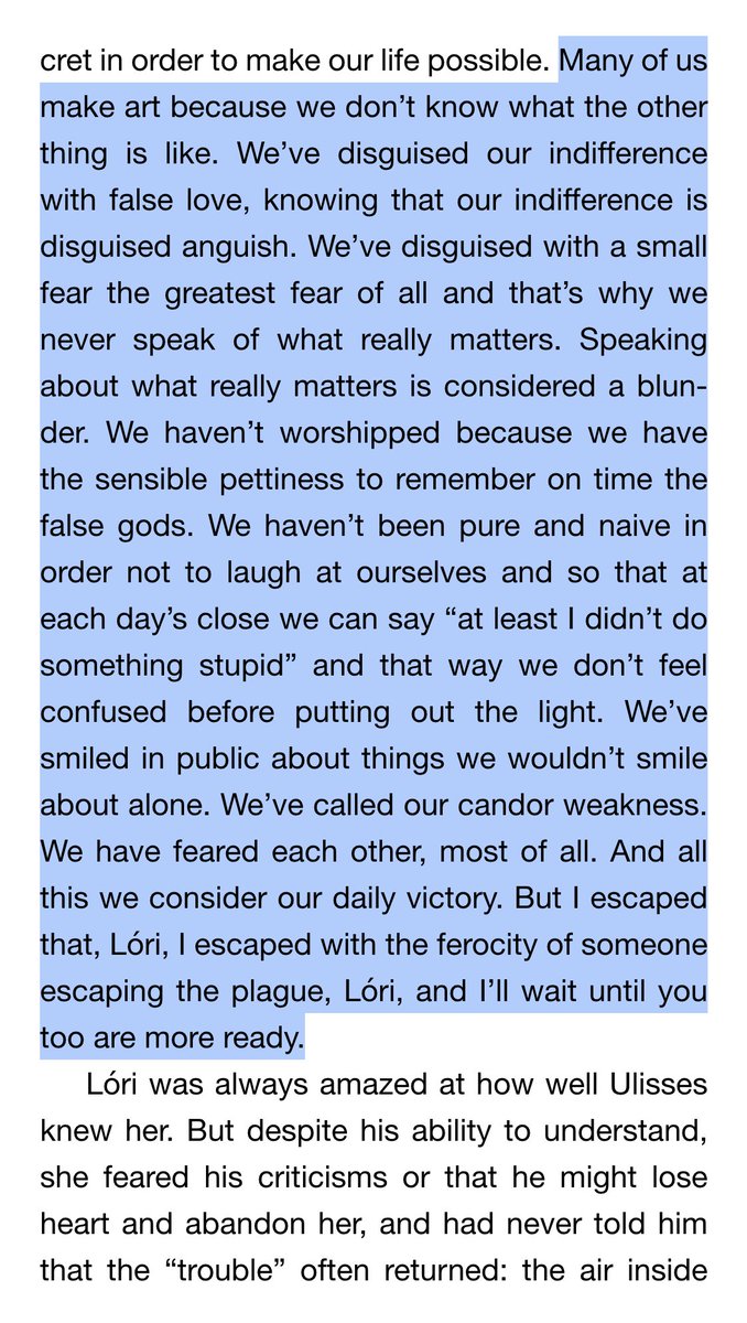 silveroystr's tweet image. clarice lispector im sorry i wasnt familiar with your game