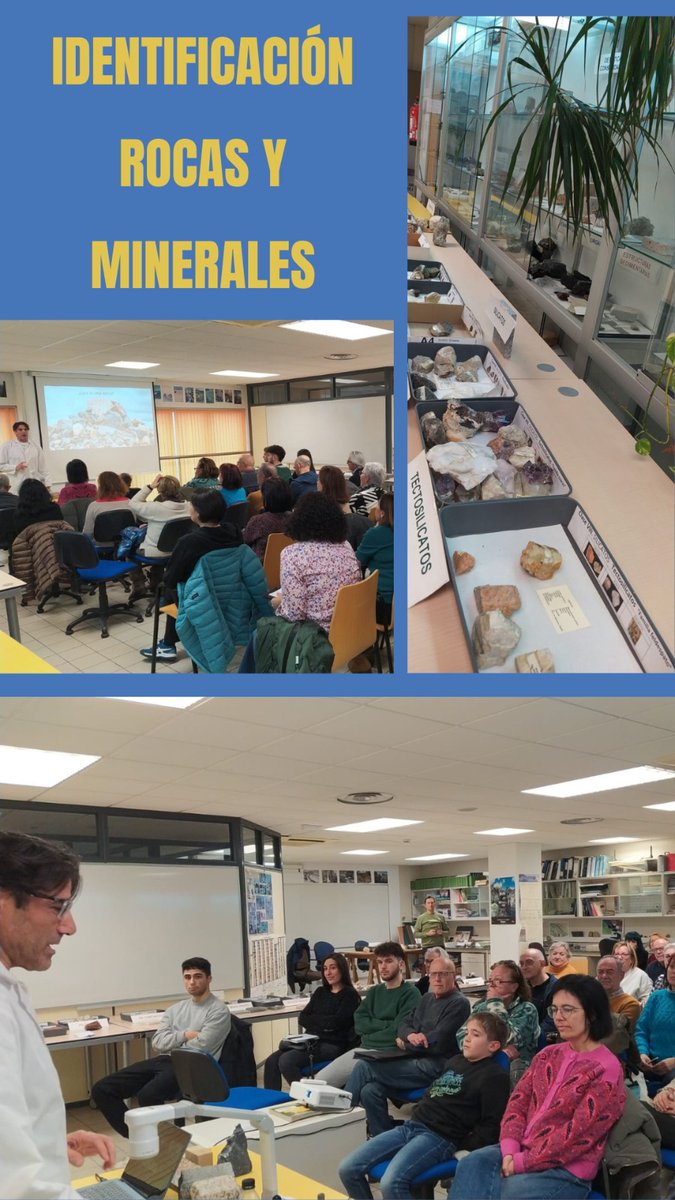 El taller de ayer fue super entretenido y didáctico. Vamos, todo un éxito ! 🪨🏞️🍄🏔️