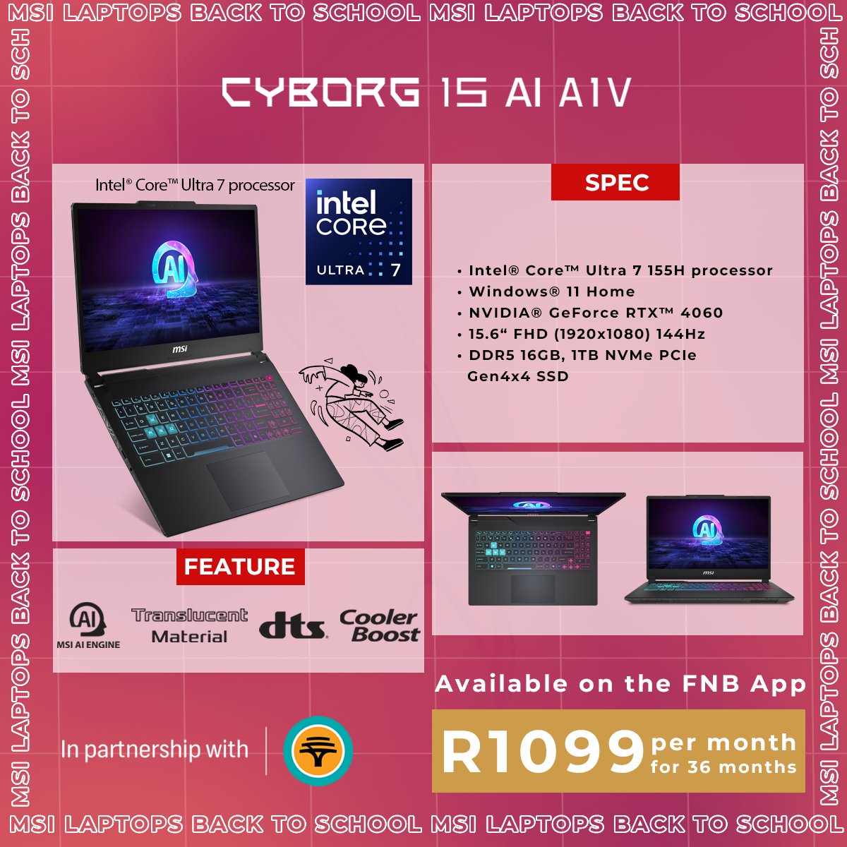 MSI South Africa tweet media