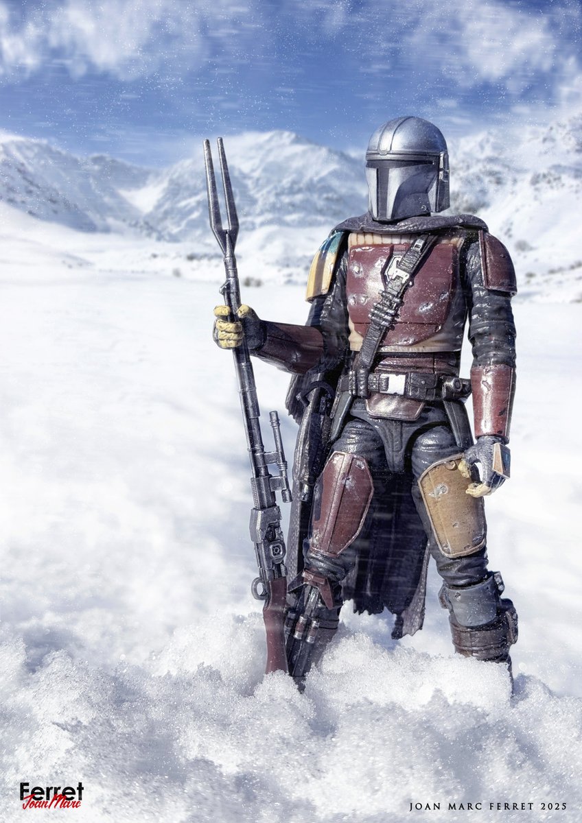 JoanMarcF's tweet image. Toyphotography - snow series🎬📽️🎞️
Trabajo fotográfico con figuras de ECHO y de DIN DJARIN #hasbro black series en la nieve real. #hasbropulse #blackseries #starwars #photooftheday #PHOTOS #photoshop #htemandalorian