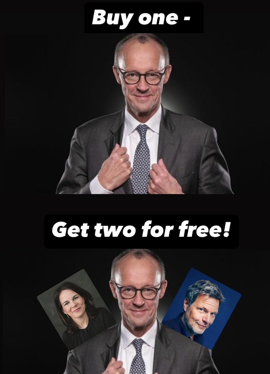 Special offer für alle CDU-Wähler