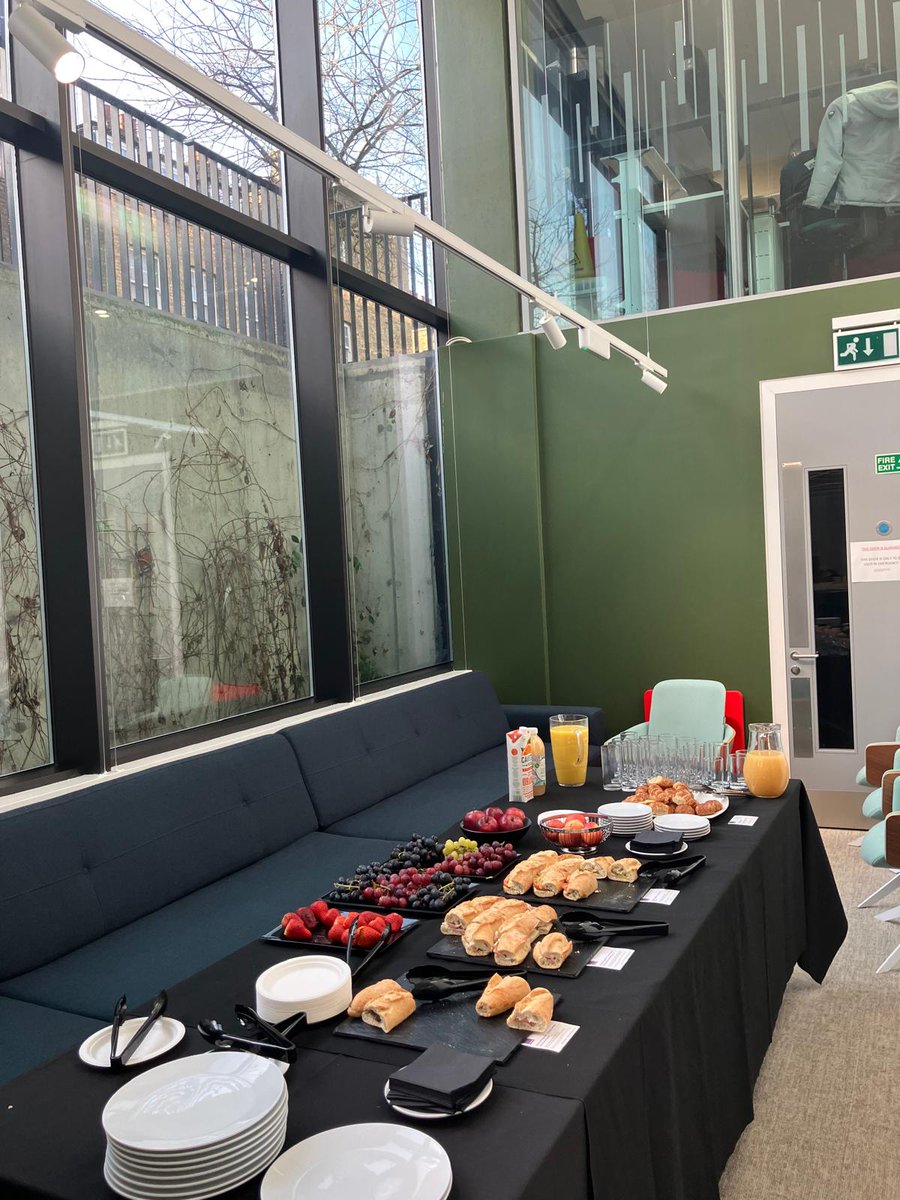 Another fantastic morning at <a href="/QMEnterprise/">Queen Mary University Enterprise Zone</a> !

Our Community Manager once again hosted an amazing breakfast, bringing together linked-minded professionals over delicious coffee ☕ and food. 

Our monthly breakfasts are a great opportunity to connect with our #QMB community.