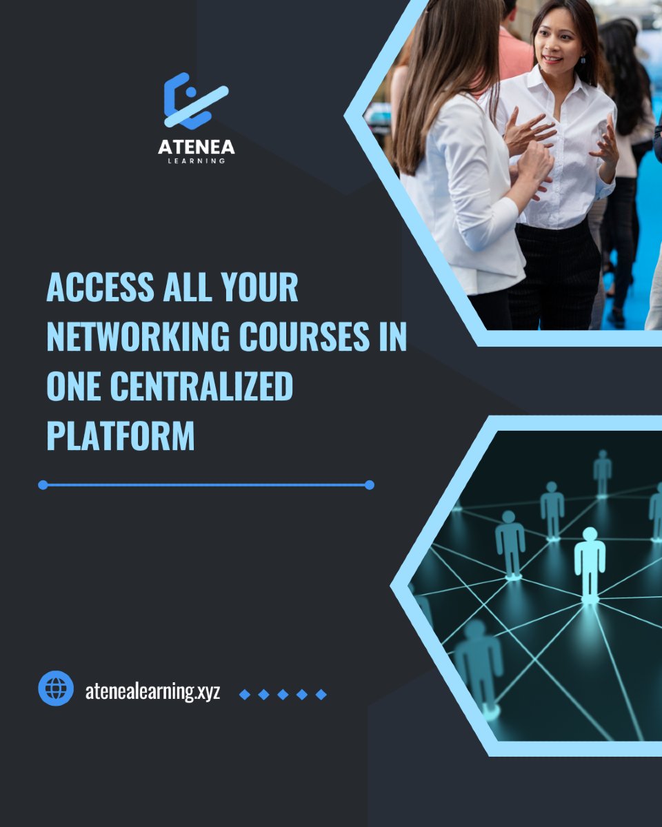 Atenea_learning's tweet photo. All your networking content in one place! 📚✨ Quick and clutter-free access to all your courses and materials - organise your learning easily and efficiently! 🚀

#Networking #Learning #Learning #OnlineEducation #Course #QuickAccess #NoClutter https://t.co/79X3tvaHzS