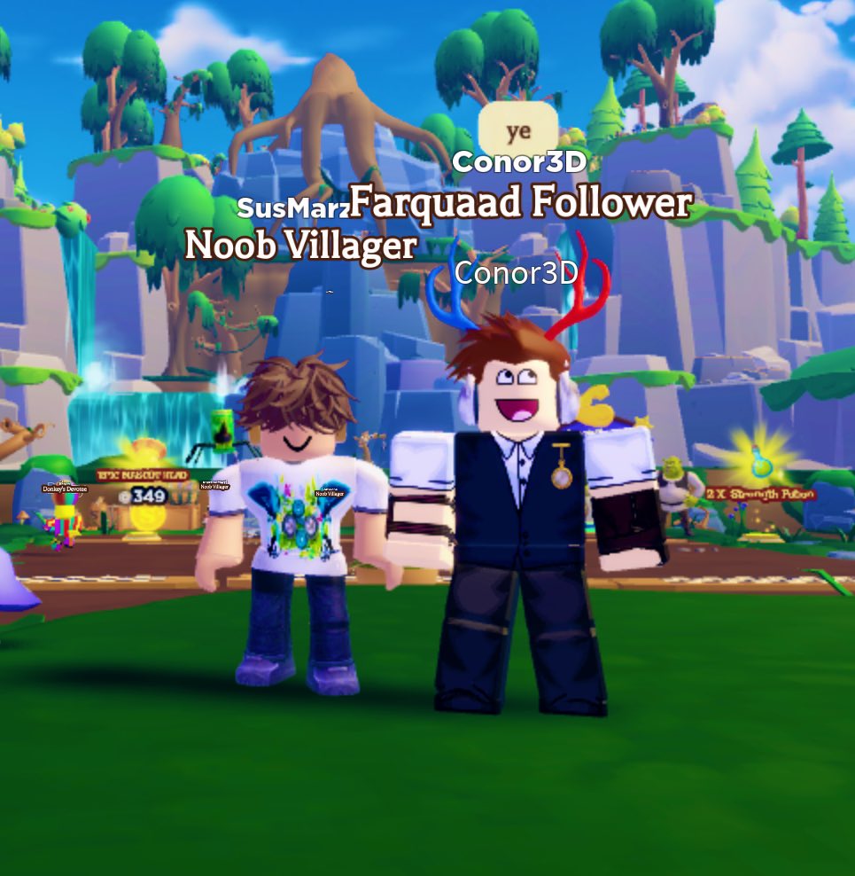 RealSusMarzi's tweet photo. I know this is a bit random, but I actually met @Conor3D inside the Shrek event back in may 2024! And I even got a screenshot with him! 🤩 https://t.co/VQEb05yf0K