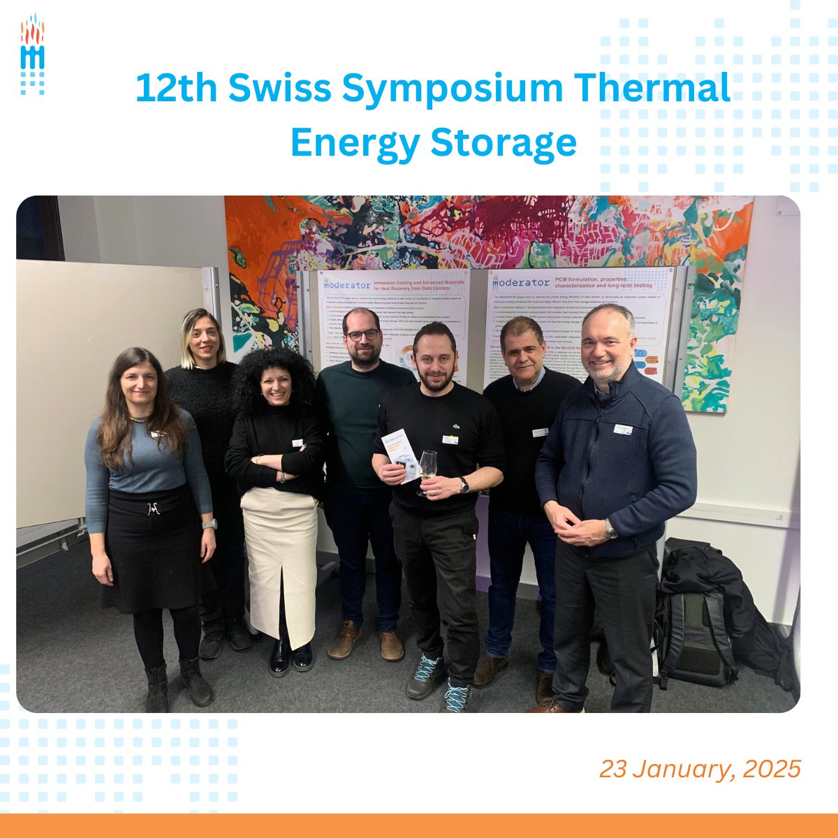 moderatorproeu's tweet photo. The @moderatorproeu  at the 12th Swiss Symposium on Thermal Energy Storage! ⚡

We are excited to highlight our participation in this important symposium, focusing on the next steps in thermal energy storage and its role in energy sustainability! https://t.co/a1lO5GBSv3