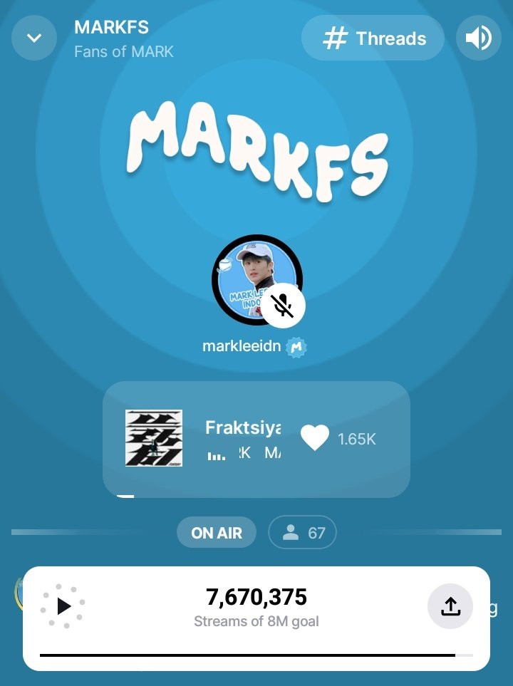 MARKLEE_IDN's tweet photo. [🎧 MARKFS STATIONHEAD]      

Markfs! @MARKLEE_IDN is live at @STATIONHEAD now 🩵

• https://t.co/BfeVB6rXyY
• https://t.co/U0Dbkog6ce     

A million different stars but you're the one ✨

#MARKFSTREAM #MARK_200
#마크 #NCT마크 #MARK #マーク https://t.co/8PnEv5WfKM