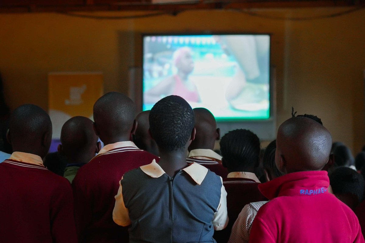Bringing African films 🎬 to African schools! Over 3,000 students have had a chance to watch powerful films at the ongoing #KitaleFilmWeek! For the last 4 days, we have screened award-winning documentaries like  <a href="/landandfreedom_/">Our Land, Our Freedom</a>, A Goat for a Vote, &amp; Children Have No