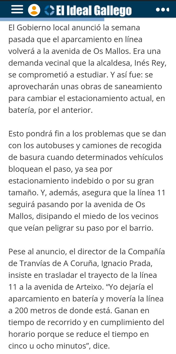 BlogBusurbano's tweet image. Más fácil no os lo puede poner @TranviasCoruna,
¿eh @ConcelloCoruna @inesreygarcia...?

Entendemos que el paso que vais a dar es el equivocado, Inés.

¿Hay alguien (competente) que respalde dejar la #Lín11 por #OsMallos en vez de recuperar aparcamiento en línea?

¿A que no...? 🤨