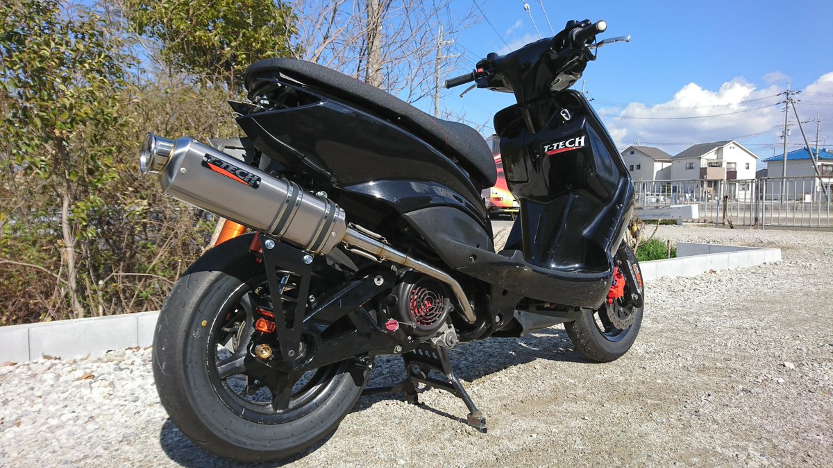 T-TECH マフラー シグナス　シグナス シグナスX・BW'S125のカスタムパーツショップ [ Partyup / パーティー