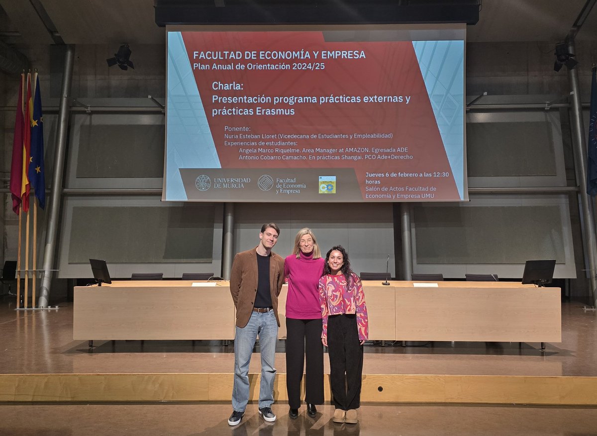 Facultad de Economía y Empresa UMU tweet media