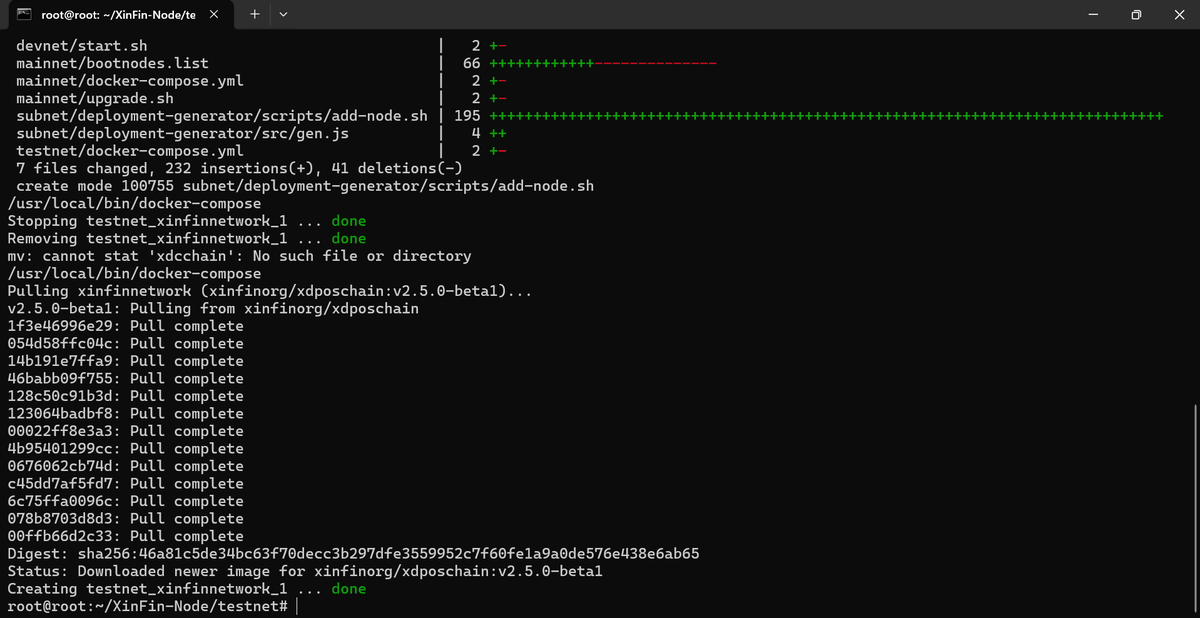 rushabh96975767's tweet image. 🌟 XDC Network Node Upgrade 🌟

We've successfully upgraded our nodes to the latest version in preparation for the upcoming EIP-1559 update on the @XDC_Network_  Apothem Testnet. Get ready for an enhanced transaction experience! 🚀 

#XDCNetwork #EIP1559 #NodeUpgrade