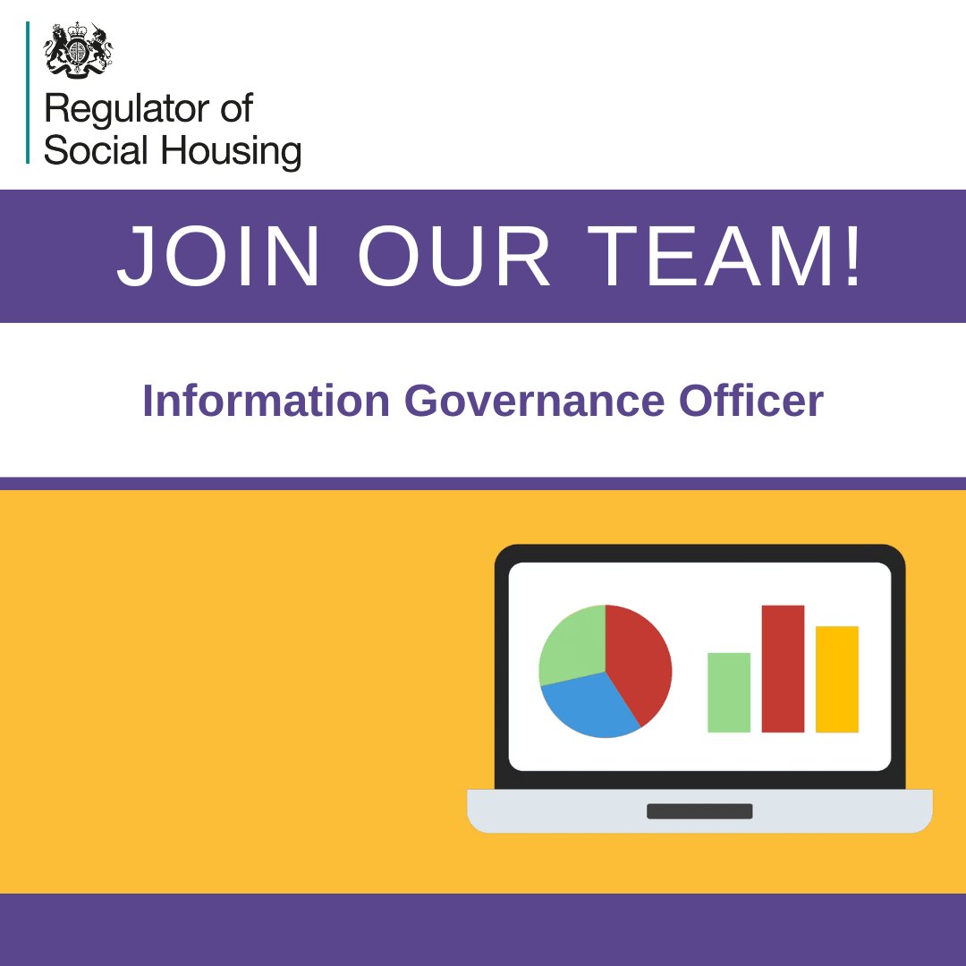 We are looking for two enthusiastic, approachable people keen to join us in new roles as Information Governance Officers, supporting the work of the Data Protection, Information Access and Complaints team, within the wider legal team.

Find out more: bit.ly/40HmmuH