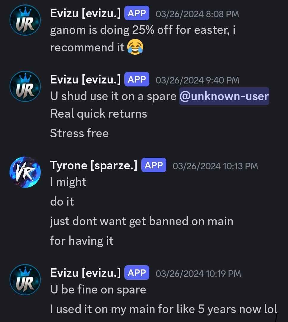 RoT_Sh0w's tweet photo. Evizu: there is a jagex staff member targetting and banning clan world figures, investigation is needed!

🤣 Also Evizu: https://t.co/rRMRYznKvn