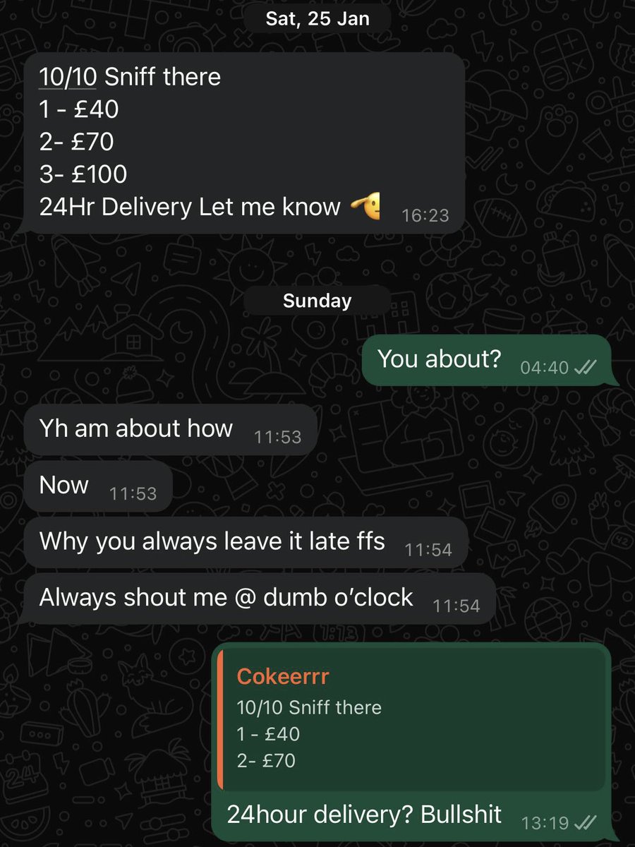 Customer feedback