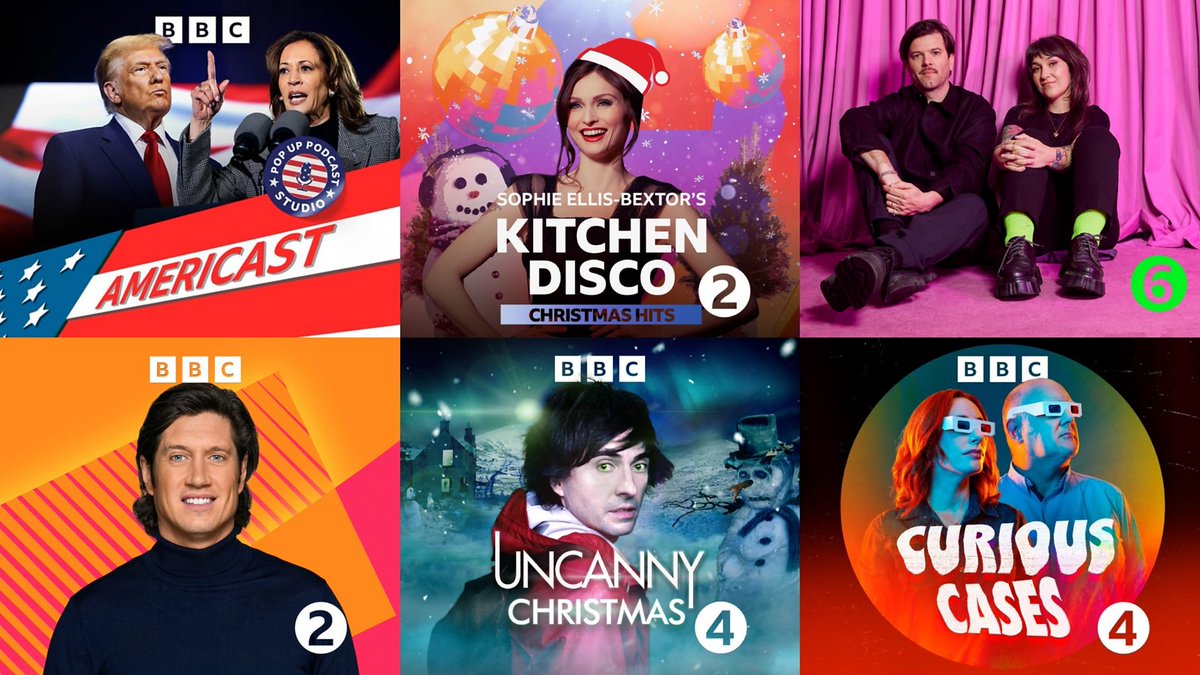 BBC Press Office (@bbcpress) on Twitter photo 🎧 BBC Radio 2 and BBC Radio 6 Music delight listeners whilst new streams, music mixes and US election drive record plays on <a href="/BBCSounds/">BBC Sounds</a> in Q4 2024
Read more ➡️ bbc.in/4jOYvle 🎧 BBC Radio 2 and BBC Radio 6 Music delight listeners whilst new streams, music mixes and US election drive record plays on <a href="/BBCSounds/">BBC Sounds</a> in Q4 2024
Read more ➡️ bbc.in/4jOYvle