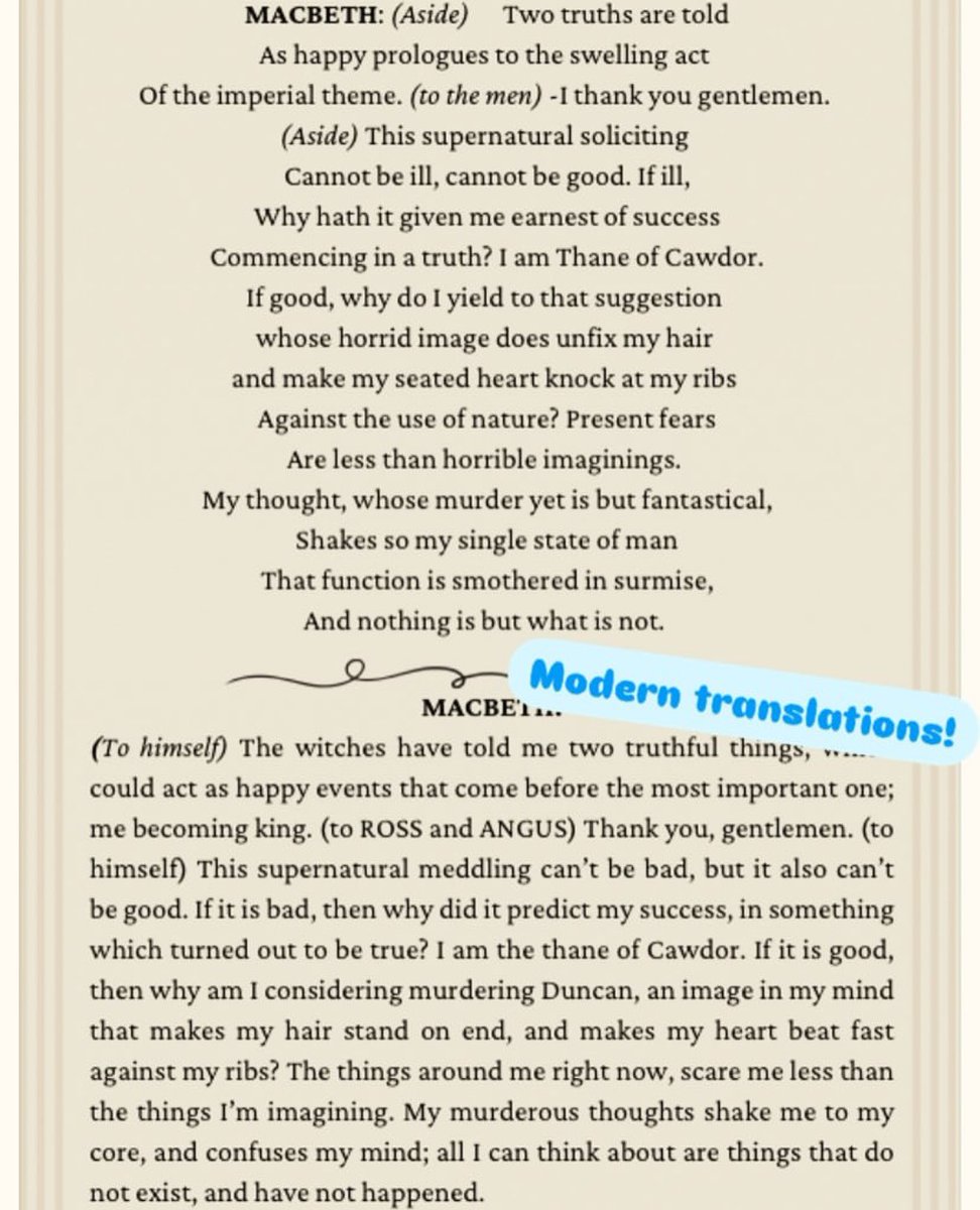 👀 SNEAK PEAK PREVIEW: Just one day until our Macbeth soliloquies e-book is released! 

Available to purchase and from 10am tomorrow on! 

Here is a sneaky preview of what to expect:

#education
#GCSE
#shakespeare
#EnglishTeacher