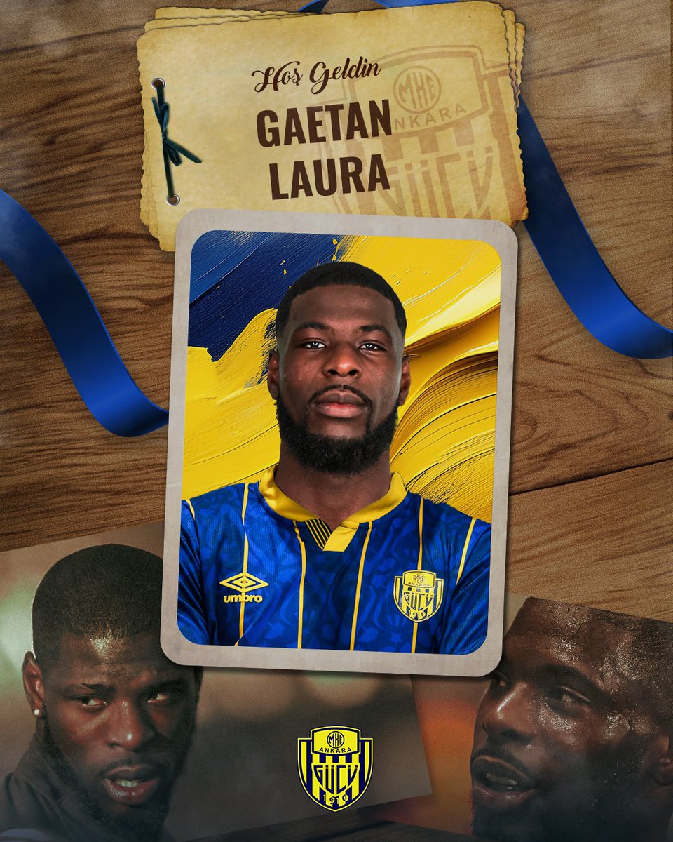 Gaetan Laura Ankaragücü'müzde 💛💙

Kulübümüz, Gaetan Laura ile anlaşarak 1,5 yıllık sözleşme imzaladı.

#Ankaragücü