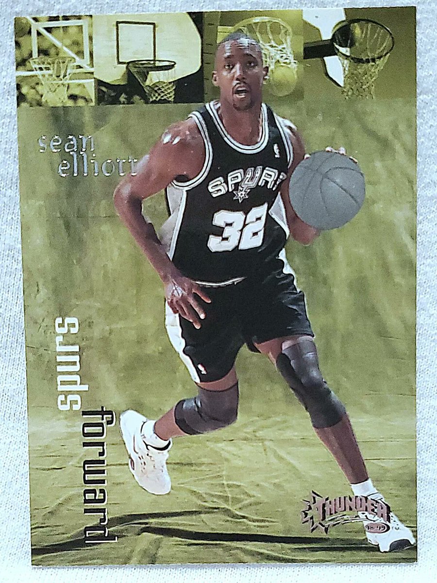 thriftx3's tweet image. $1.60 &amp;amp; Free Ship! 🏀 Grab this 1998-99 Skybox Thunder #40 Sean Elliott Spurs basketball card for your collection! #SeanElliott #Spurs #SanAntonio #SkyboxThunder #BasketballCards #sportscards #thriftx3 #eBaySeller #CardCollector

👉 ebay.com/itm/1869303446…