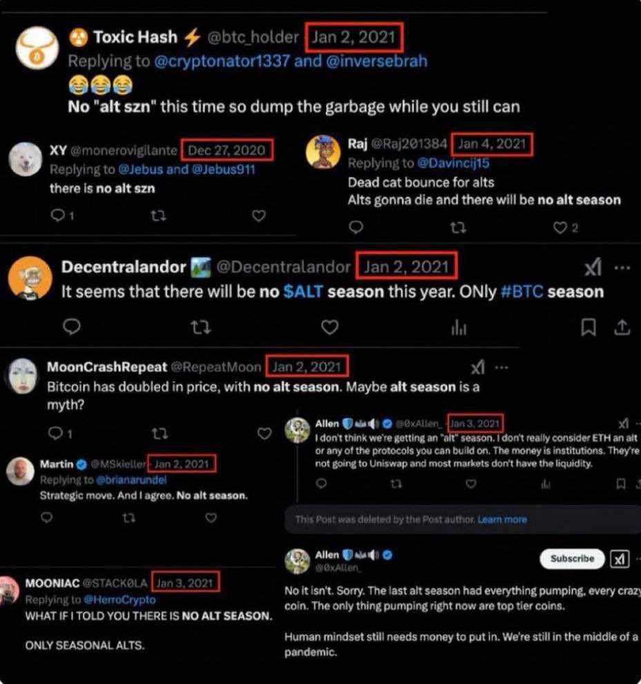 Alts are gonna pop soon.