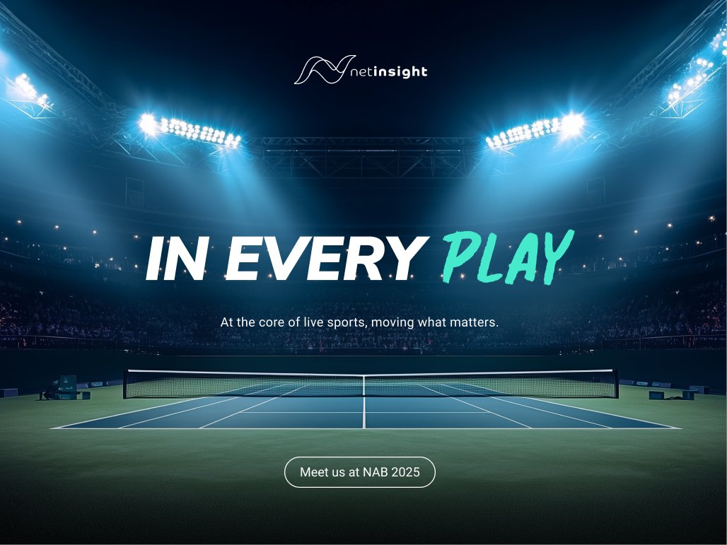 NetInsight's tweet image. 🚀 Heading to NAB Show 2025 in Las Vegas? So are we! Join us and see how Net Insight is elevating live sports with solutions that will connect, protect, orchestrate, scale and monetize your events. 👉 Read more &amp;amp; Book here: eu1.hubs.ly/H0gnlcK0 #NABShow #LiveSports #NetInsight