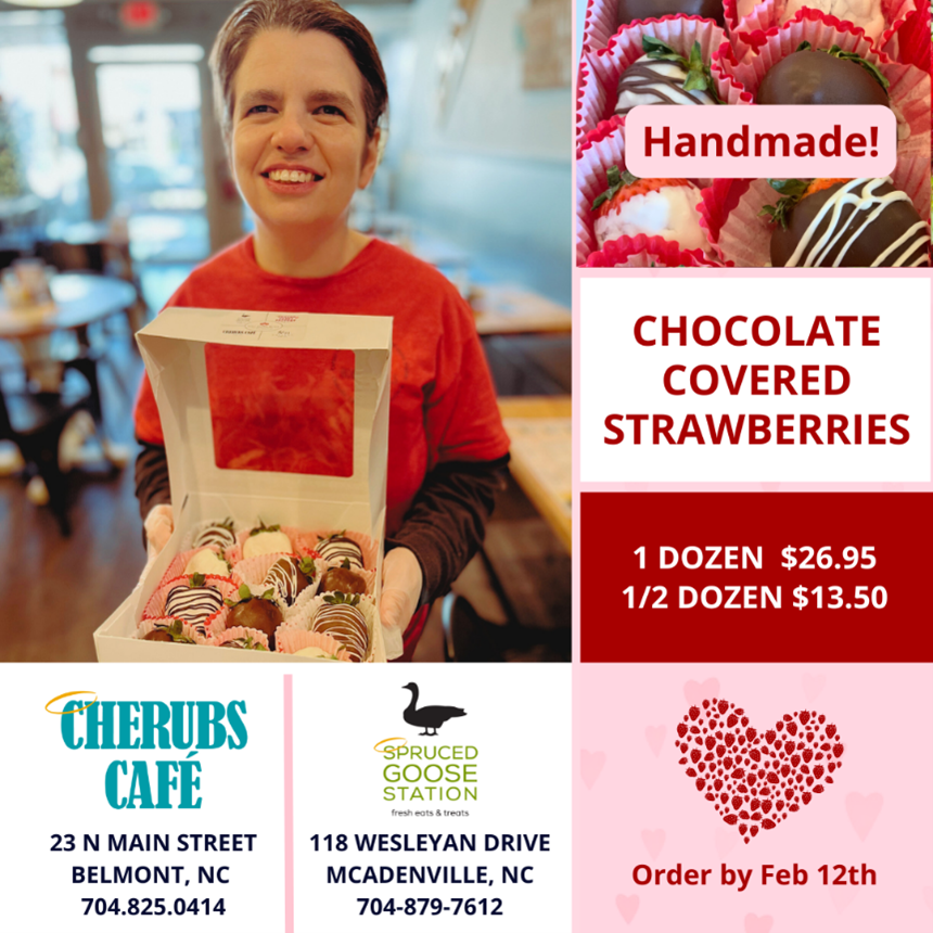 Holy_AngelsNC's tweet photo. 💕Sweet gifts abound at our businesses this Valentine’s Day! Get your orders in today for🍓 chocolate covered strawberries and 💗 cotton candy cakes!

They're extra sweet knowing every purchase supports Holy Angels programs and services. Learn more: https://t.co/urpghgaFrz https://t.co/ls6LLbFcx3