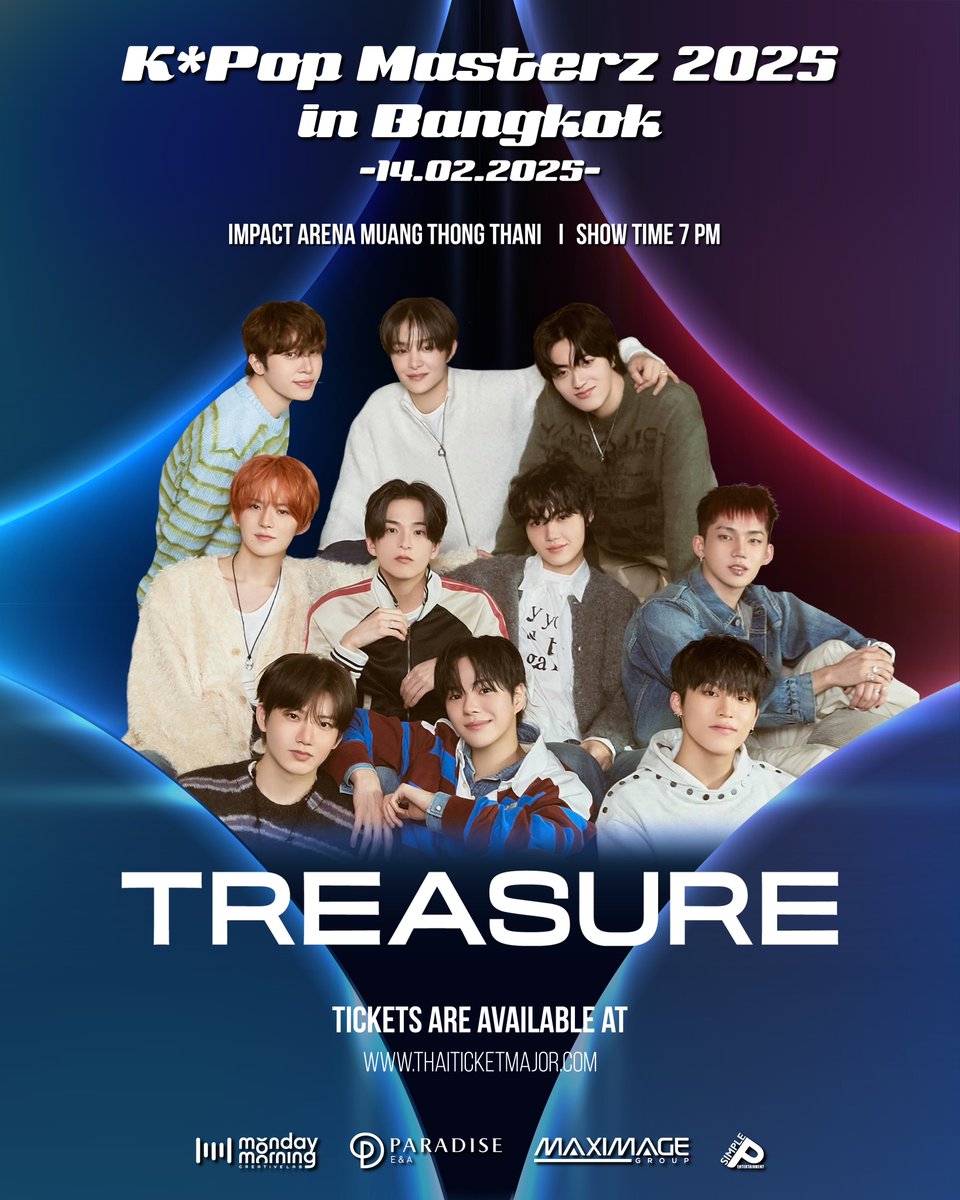 ที่บอกว่า “เจอกันเร็วๆ นี้” TREASURE รีบกลับมาหาแล้วนะ 💎 
เด็กสมบัติคิดถึงทึเมไทยมากขนาดนี้เลยยยยยแหละ 🫶🏻

และพิเศษยิ่งกว่าพิเศษ ! คนที่จะได้รับของขวัญวันวาเลนไทน์จาก TREASURE อาจเป็นคุณ
เพราะเด็กสมบัติ จะมอบ Heart Balls พร้อมลายเซนต์เดี่ยวของเมมเบอร์ให้กับแฟนๆ ด้วยยย ❤️