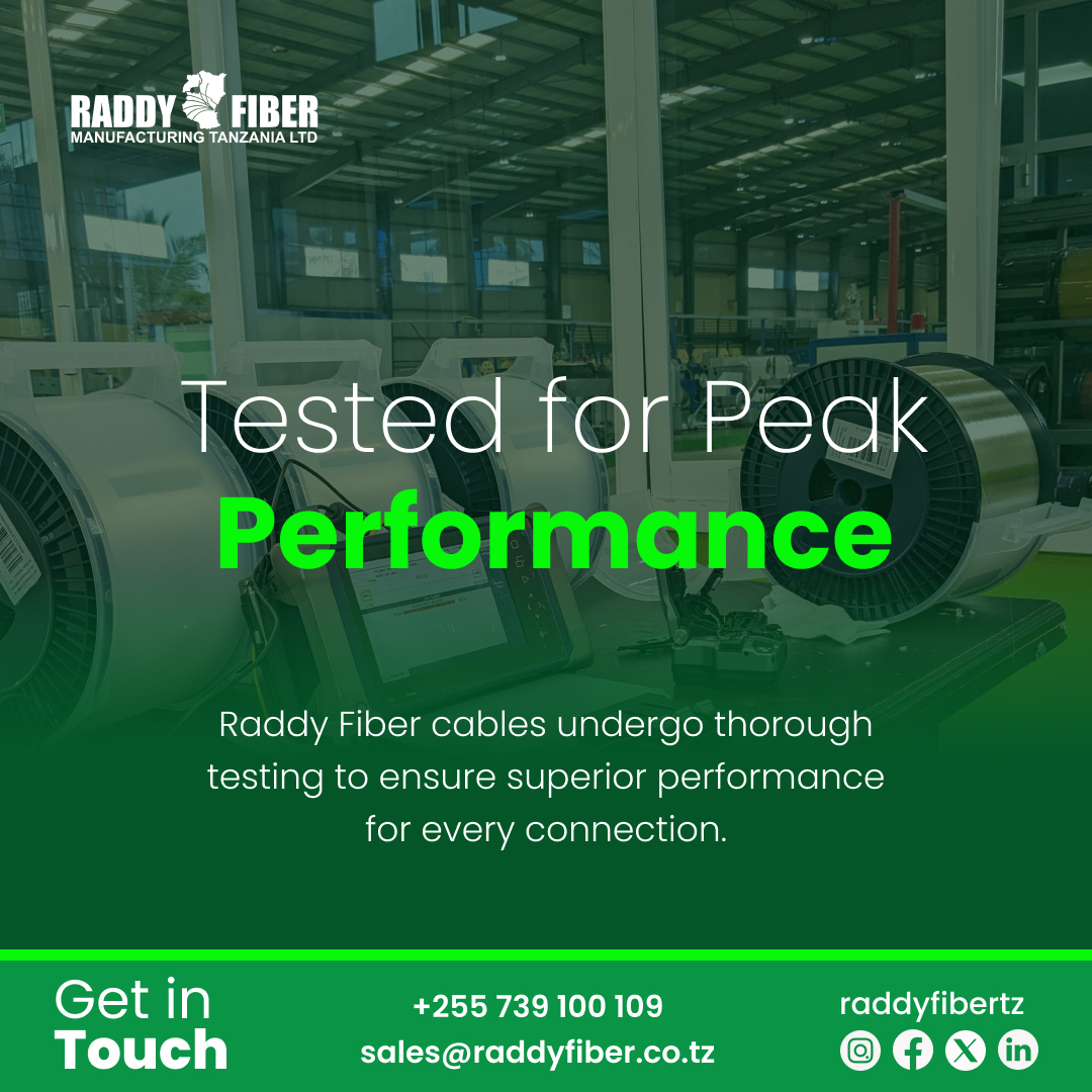 raddyfibertz's tweet image. Only the Best Pass the Test ✅
Raddy Fiber cables undergo rigorous testing to guarantee performance that never lets you down. When reliability matters, choose quality you can trust.
#RaddyFiber #TestedToPerform #QualityThatLasts