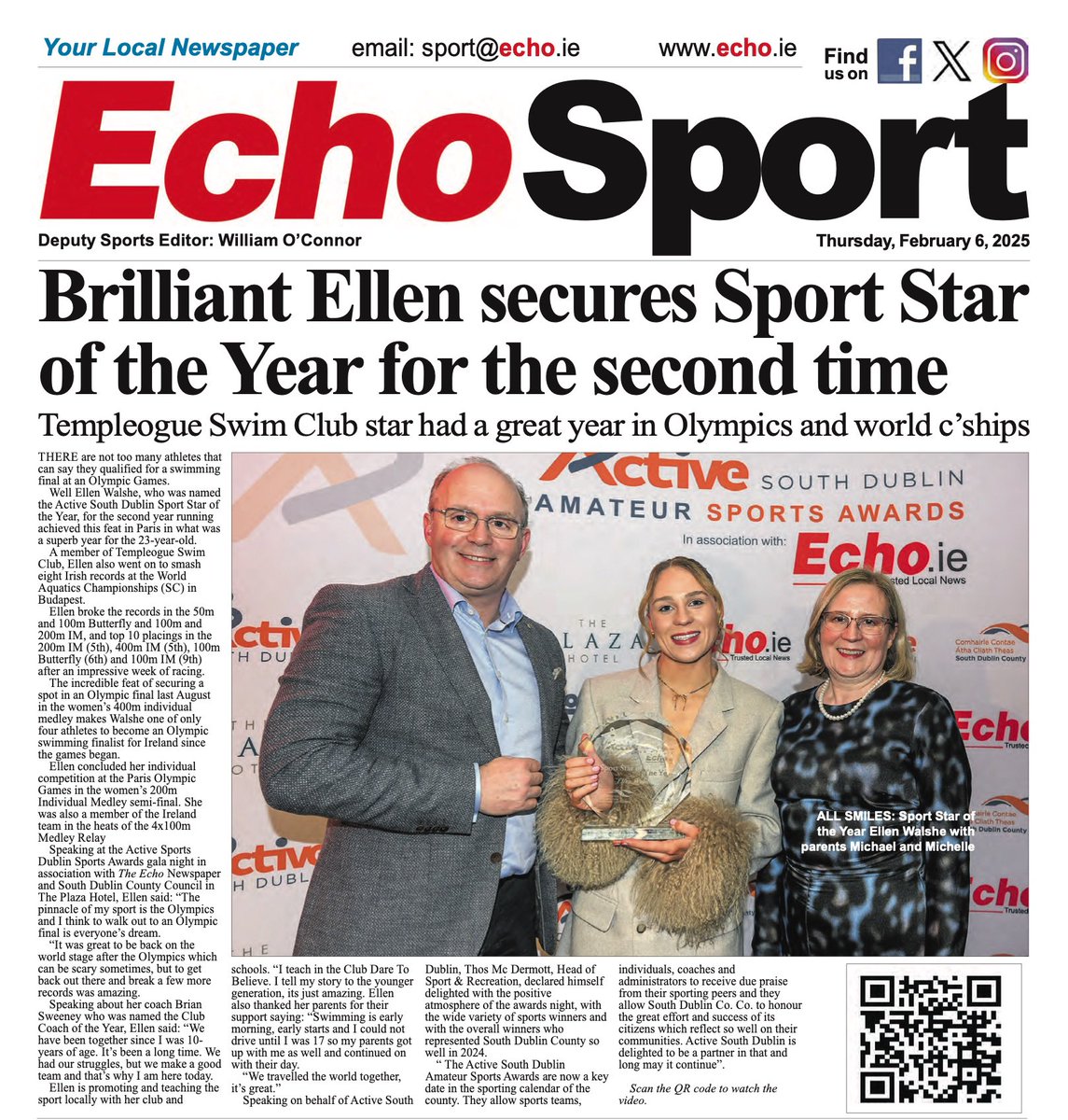 TEAMTSCSWIM's tweet image. Delighted, Grateful &amp;amp; Proud to  celebrate with @ActiveSouthDub @sdublincoco @TheEchoOnline &amp;amp; @PlazaTallaght in recognition of @walsheellen &amp;amp; @teamtsccoach &amp;amp; OUR TEAM after a tremendous  2024 Year &amp;amp; more 

#FunFastFearless #thrivingClub #greatTEAM #LocalAthletes #localsport