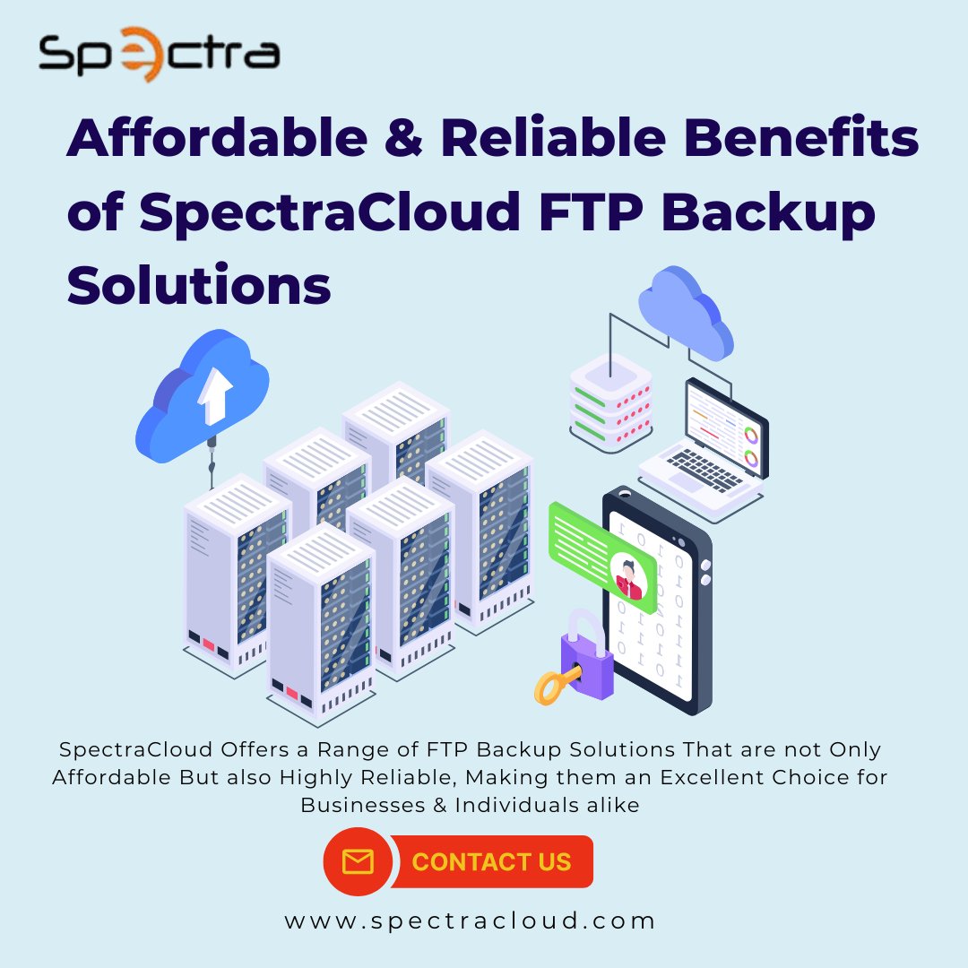 spectracloud01's tweet photo. Secure FTP Backup Service in India
https://t.co/GTjV5gjdGr
.
.
.
Visit 👉https://t.co/6k1OjPmb3D For More Information
.
.
.
#SecureFTPBackup #FTPBackupSolutions #DataBackupService #CloudBackupSolutions
#SecureDataStorage #FTPServerBackup
#BackupAndRecovery #DataProtection https://t.co/qNiUN51wRQ