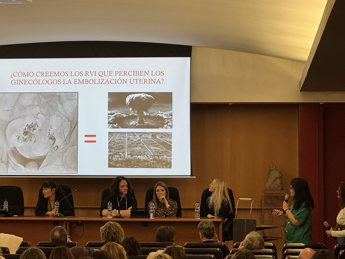 José A. Guirola (@guiro_irad) on Twitter photo Rompiendo mitos: La embolización uterina NO descarta un embarazo normal en el futuro. 💡 Mi compañera <a href="/Mirisanba/">Miriam Sanchez Ball</a> explica a #Ginecólogos por qué es una opción segura y efectiva. 💪✨ #SaludFemenina #SoMe4IR <a href="/SERVEISoc/">SERVEI - Radiología Vascular Intervencionista</a> ” Rompiendo mitos: La embolización uterina NO descarta un embarazo normal en el futuro. 💡 Mi compañera <a href="/Mirisanba/">Miriam Sanchez Ball</a> explica a #Ginecólogos por qué es una opción segura y efectiva. 💪✨ #SaludFemenina #SoMe4IR <a href="/SERVEISoc/">SERVEI - Radiología Vascular Intervencionista</a> ”