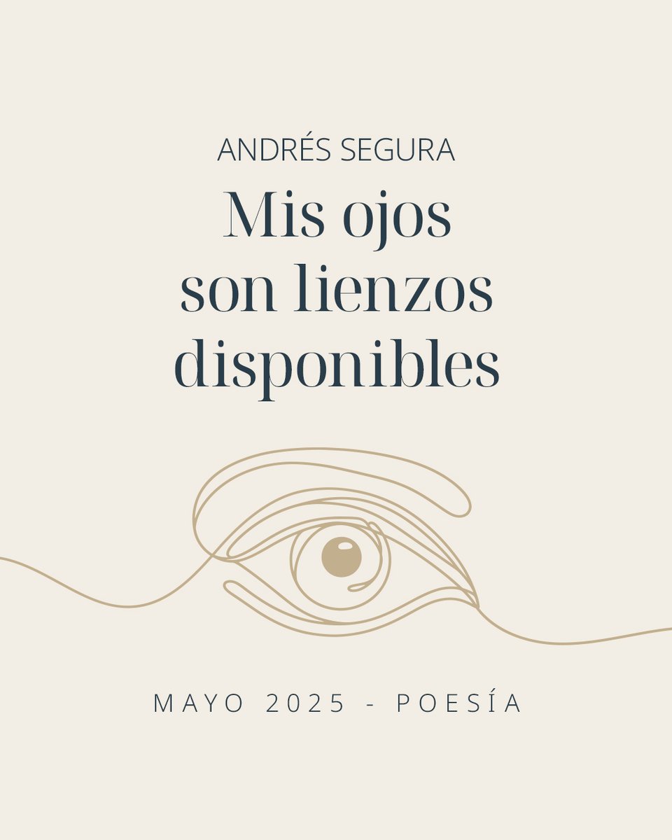 Nos emociona anunciar que en mayo de 2025 publicaremos dos nuevas obras. 📚 Descubre los títulos de estos libros de poesía de Iria Fariñas (<a href="/IriaFarinas/">Iria Fariñas</a>) y Andrés Segura (<a href="/AndrsdeJess15/">Andrés Segura</a>), que pronto serán una realidad en Editorial Urdimbre.