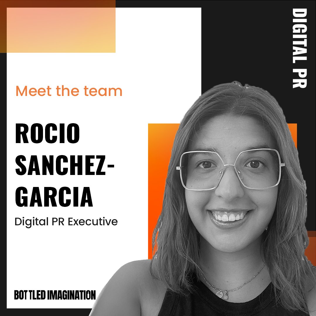 Welcome to the team Rocio Sanchez Garcia 🥳 

Rocio will be joining our expanding PR team after completing her Master's in PR and Digital Communications