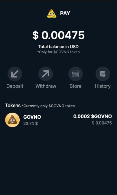 $GOVNO tweet media
