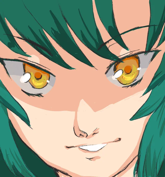 緑…意外と描いてんな!!(強制ではない) #魅力のある緑を見せてください見た人全員強制
