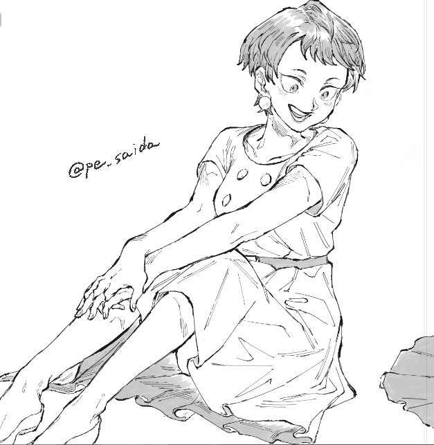 ゲ母、描いてみてわかる麗しさだな… 