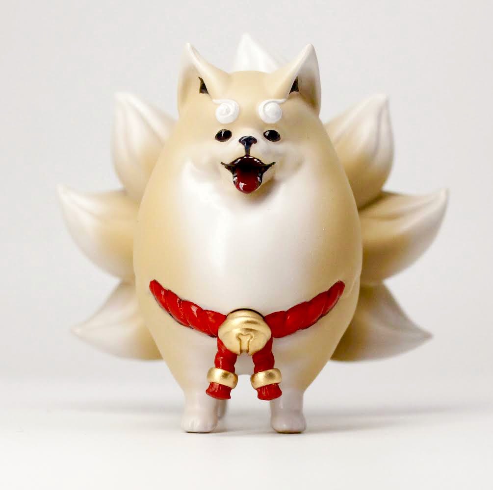 mrt_polyester's tweet image. 伝説の妖怪「九尾の狐」。
その正体は🦊ではなく
ポメラニアンだった!🐶
ということで、
「妖犬 ポメキュウビ」
9本の尻尾をぶんぶん振り回して
元気にお散歩します
#ポメラニアン #妖怪
#ワンフェス
#ワンフェス2025冬
#ワンフェス2025w