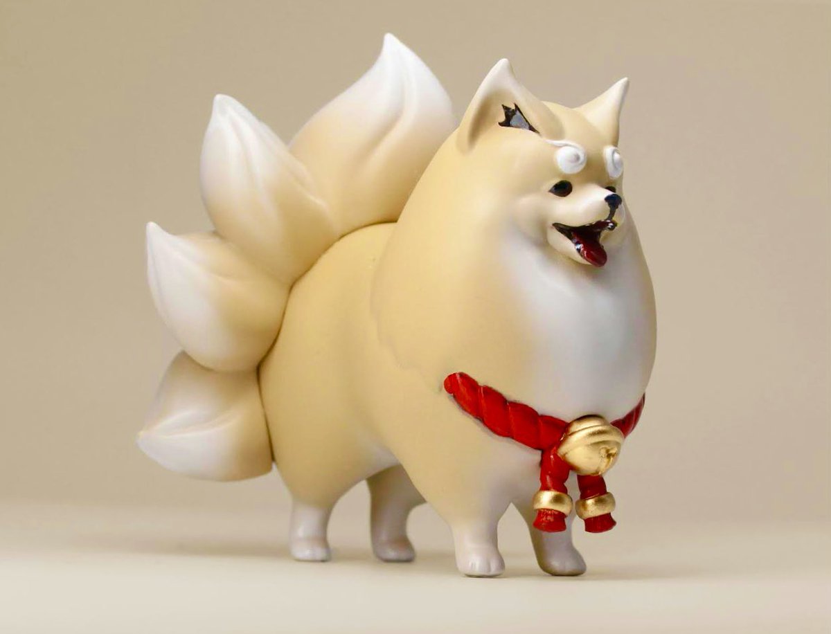 mrt_polyester's tweet image. 伝説の妖怪「九尾の狐」。
その正体は🦊ではなく
ポメラニアンだった!🐶
ということで、
「妖犬 ポメキュウビ」
9本の尻尾をぶんぶん振り回して
元気にお散歩します
#ポメラニアン #妖怪
#ワンフェス
#ワンフェス2025冬
#ワンフェス2025w