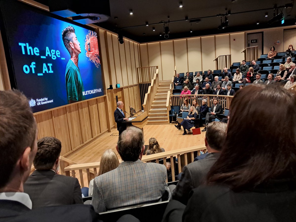 John Cove 🎈 (@jcodon) on Twitter photo So pleased to be at the opening of The_Age_of_AI exhibition at <a href="/bletchleypark/">Bletchley Park</a> Bletchley Park is a crucial part of supporting the development of MK's visitor economy by consistently refreshing and renewing it's content that attracts more visitors to the City. <a href="/DestinationMK/">DestinationMK🎈</a> So pleased to be at the opening of The_Age_of_AI exhibition at <a href="/bletchleypark/">Bletchley Park</a> Bletchley Park is a crucial part of supporting the development of MK's visitor economy by consistently refreshing and renewing it's content that attracts more visitors to the City. <a href="/DestinationMK/">DestinationMK🎈</a>